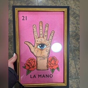 Loteria art - La Mano